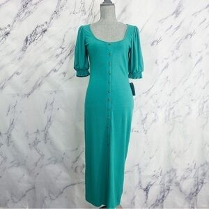 Saylor | Malavika Puff Sleeve Dress | Sz S & M